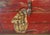 Anglo-Indian, Asian Hand-Crafted & Painted Large Lidded Storage/Chest With Brass Hardware For Sale - Image 13 of 18
