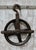 Antique Cast Iron Pulley Wheel, 1900s For Sale - Image 9 of 9