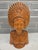 Mid-Century Balinese Art Deco Crowned Legong Dancer Bust in Premium Hardwood For Sale - Image 10 of 12