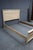 Wood Contemporary Whitewashed Oak Queen Panel Bed Frame For Sale - Image 7 of 14