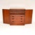Mid-Century Modern Art Deco Birds Eye Maple and Walnut Compactum Wardrobe, 1930s For Sale - Image 3 of 11