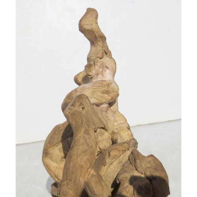 Khaki Richard Hess Terra Cotta Sculpture MCM Germany For Sale - Image 8 of 14