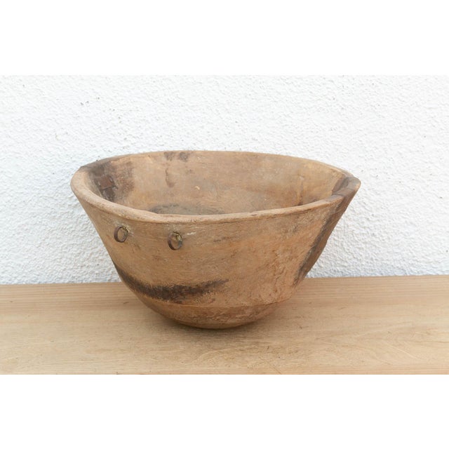 African Horn of Africa Carved Wooden Vessel For Sale - Image 3 of 8