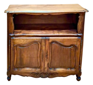 Antique French Country, Louis XV Style Walnut Sideboard