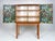 Modern Beautiful Ivy Cabinet, Cherry, Brass, Josef Frank 'Paradiset' Wallpaper For Sale - Image 3 of 12