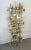 Mid-Century Brutalist Brass Paneled Wall Sculpture in the Style of Williem Degroot For Sale - Image 4 of 6
