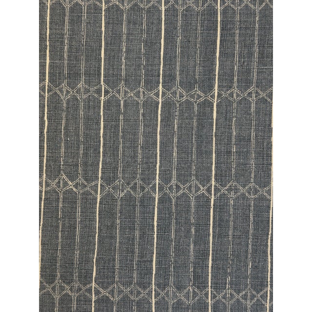 Twine Belgium Linen Fabric by McLaurin & Piercy 2 3/8 yards fabric inspired by traditional hand-tied Mesoamerican knots....