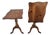 Petite Pine Flip Top Pedestal Side Tables Candle Stands For Sale