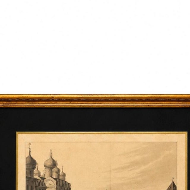 Engraving - 2 Engravings. 20th century Europe; aquatint print depicting the 'Great Entry of the Allies into Leipzig' -...