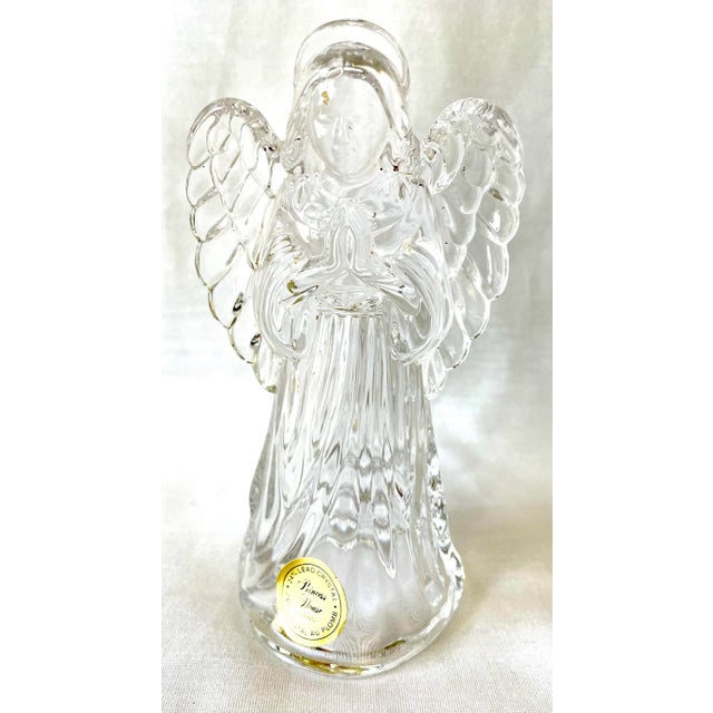 Princess House Crystal Standing Angel Nativity Figurine Chairish