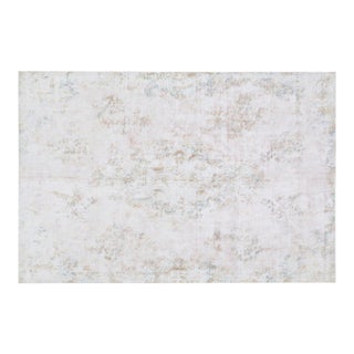 1960s Vintage Turkish Hand Knotted Rug,6'X9'2" For Sale