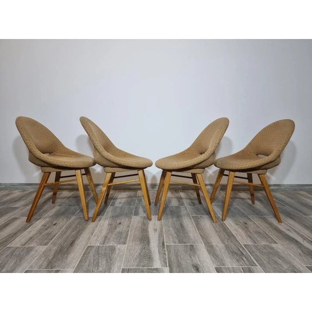 Armchairs by Miroslav Navratil, Set of 4 For Sale - Image 14 of 17