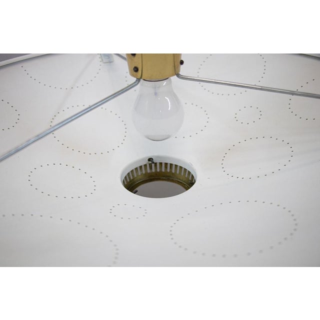 Swiss Flush Mount in Glass and Brass from Belmag, 1950s For Sale - Image 13 of 15