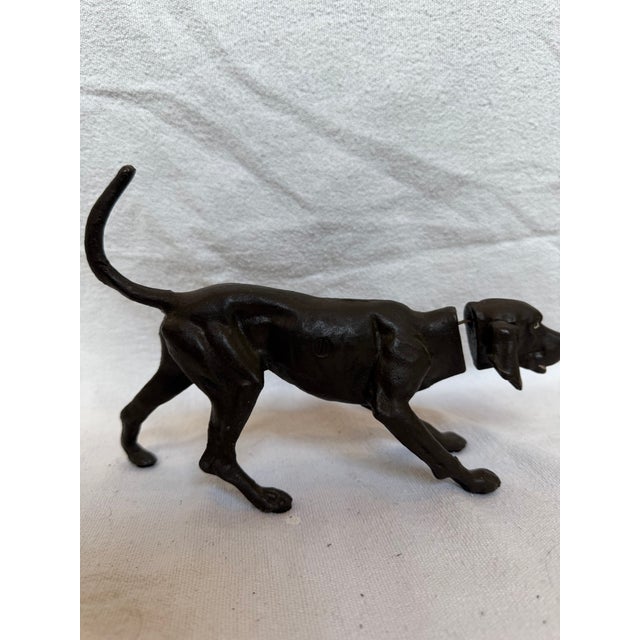 1940s Cast Iron Chocolate Hound Bubble Head For Sale - Image 11 of 12