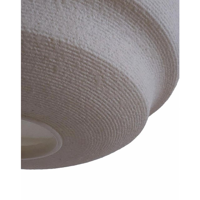 1970s Mid-Century Modern Space Age Fiberglass Pendant Lamp, 1970s For Sale - Image 5 of 8