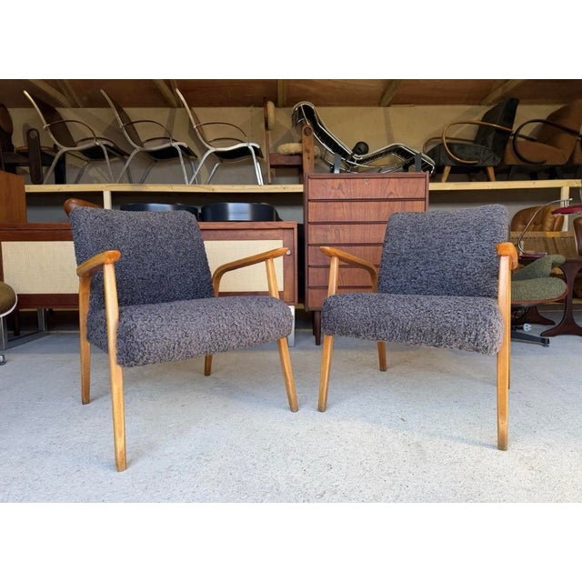 Vintage Danish Lounge Chairs, Set of 2 For Sale - Image 5 of 18