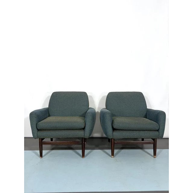 Set of Mid-Century Italian Wood Modern Armchairs, 1960s For Sale - Image 17 of 17