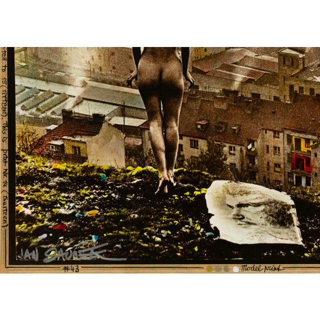 Printmaking Materials Jan Saudek Untitled (#43) 1889 Signed Photography Gelatin Silver Print For Sale - Image 7 of 7