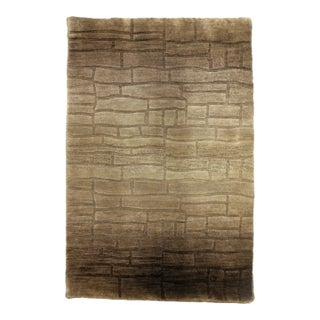 Hand Knotted Rug. 2'1"x 3'2" For Sale