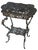 Metal Cast Aluminum 19th Century Side Table For Sale - Image 7 of 10