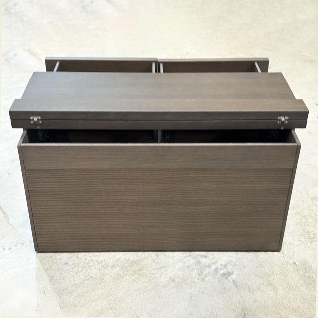 Wood B&b Italia Project Maxalto Ac Executive Chest of Drawers by Antonio Citterio For Sale - Image 7 of 7