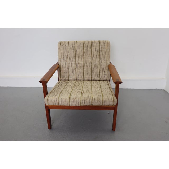 Armchair by I. Wikkelso for Niels Eilersen, Denmark, 1960s For Sale - Image 15 of 15