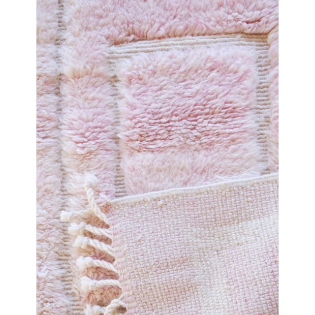 Textile Small Beni Mrirt Rug - 3.8 X 2.6 Ft For Sale - Image 7 of 8