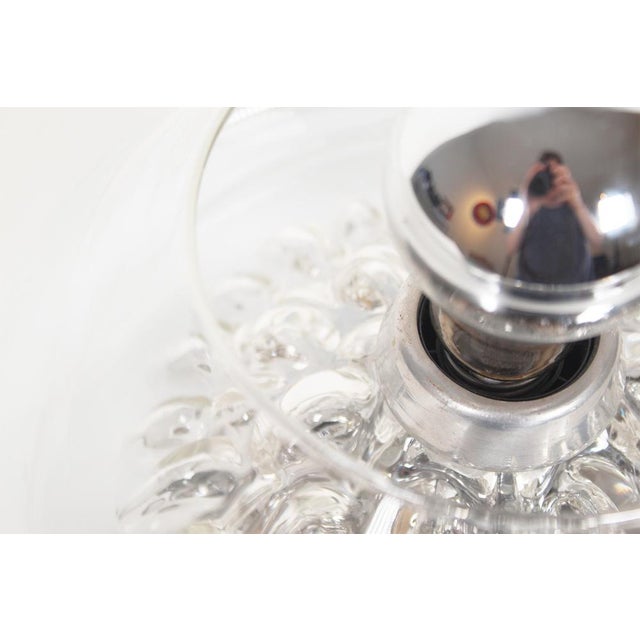 Mid-Century Italian Murano Glass Table Lamp For Sale - Image 6 of 8