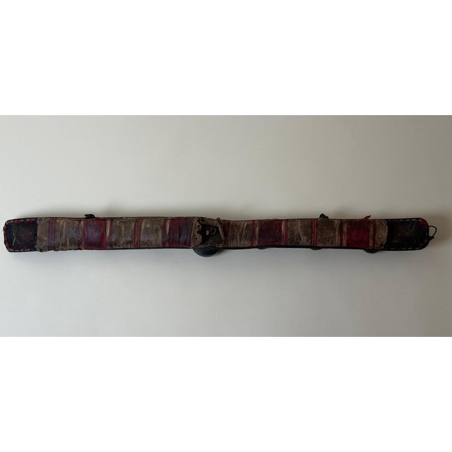 Antique Horse Sleigh Bells on Leather Collar, 1890s For Sale - Image 9 of 18