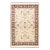 Mogul, One-of-a-Kind Hand-Knotted Area Rug in Ivory, 4' 2" x 6' 2" For Sale