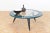 Black Vintage Marble & Glass Coffee Table For Sale - Image 8 of 10