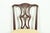 Baker Furniture Style Georgian Carved Mahogany Side Chairs or Dining Chairs, Pair For Sale In South Bend - Image 6 of 13