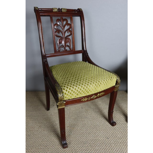 Set of 19th Century Mahogany Chairs For Sale - Image 12 of 13