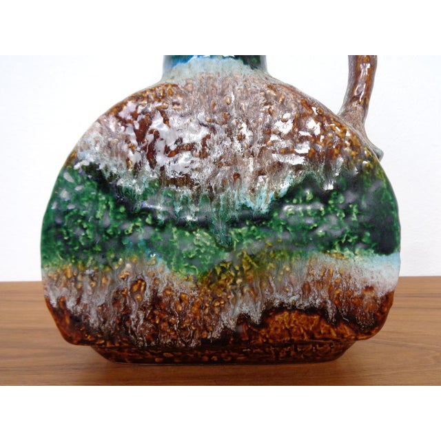 West German Glazed Ceramic Vase 603/25 from Dümler & Breiden, 1970s For Sale - Image 15 of 17