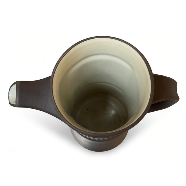 Late 20th Century Dansk Flamestone Stoneware Coffee Pot by Jens Quistgaard For Sale - Image 12 of 15