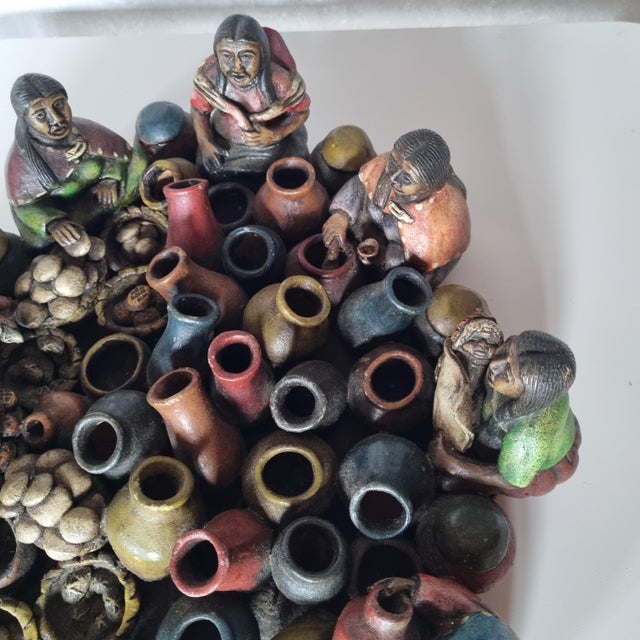 Peruvian Ceramic Sculpture Qosqo, 1970s For Sale - Image 3 of 12