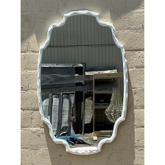 Early 21st Century Vintage Boho Oly Front Mirror For Sale - Image 5 of 7
