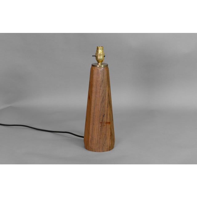 1970s Vintage Teak Table Lamps, 1970s, Set of 2 For Sale - Image 5 of 7