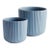 Tasha Blue Planter Pots - Set of 2 For Sale