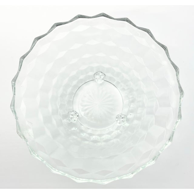 Glass 1960s Fostoria “American” Glass Dinnerware Serving Hostess Set - 7 Pieces For Sale - Image 7 of 12