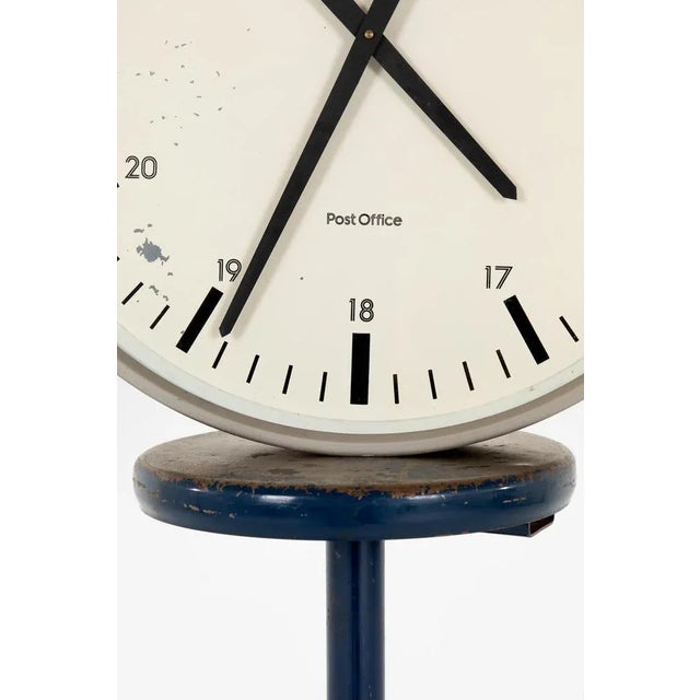 Large Vintage Clock, 1960s For Sale - Image 6 of 11