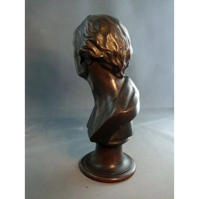 19th Century Bronze Bust of President George Washington For Sale - Image 4 of 7