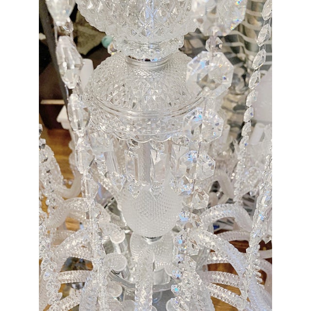 Grand 36 Arms Multi‑Tier Crystal Chandelier For Sale - Image 9 of 16
