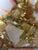 Mid-Century Modern Onyx and Gold Kidney Shaped Tabletop Attributed to Arturo Pani For Sale - Image 3 of 3