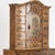 1778 Baroque Original Painted Tabernacle Secretary Writing Cabinet With St. George & Dragon For Sale - Image 4 of 13
