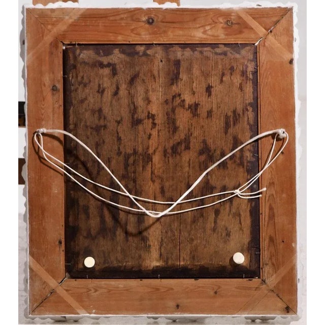 Italian Painting, 1600s, Oil on Wood, Framed For Sale - Image 6 of 7