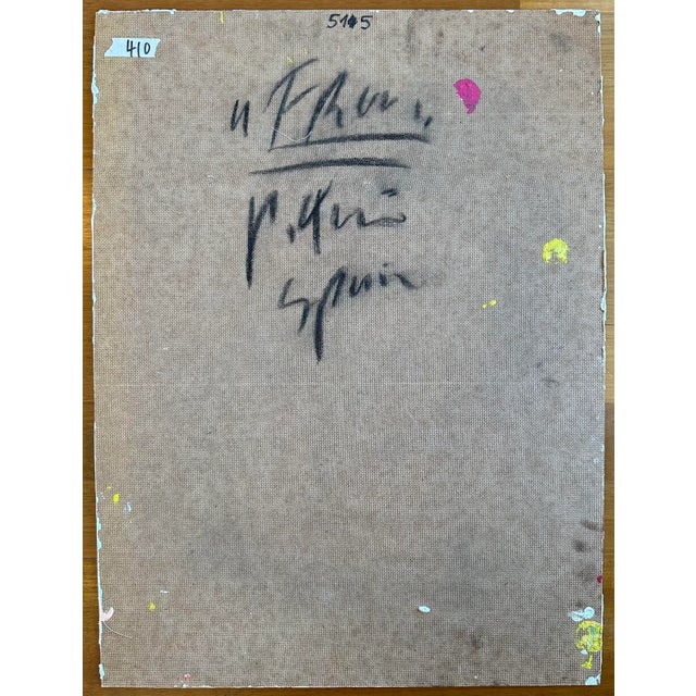 1967 Titled Original Peter Keil Painting For Sale - Image 6 of 6