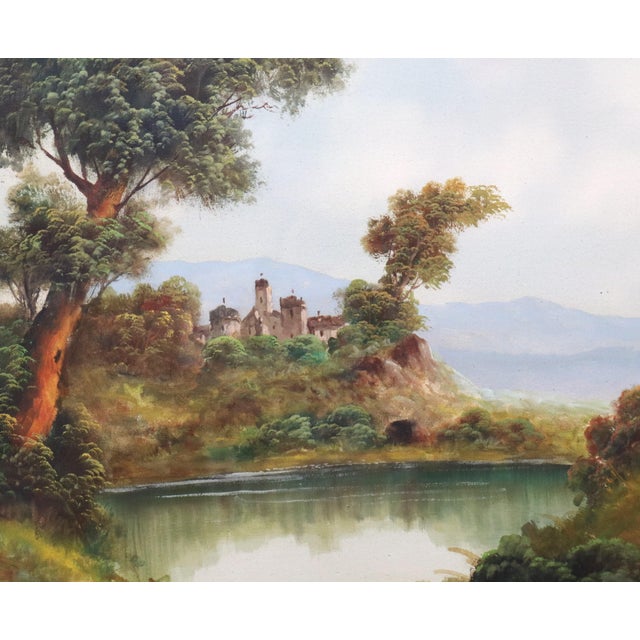 Toni Bordignon, Venetian Landscape, Oil on Canvas, Framed For Sale - Image 6 of 11