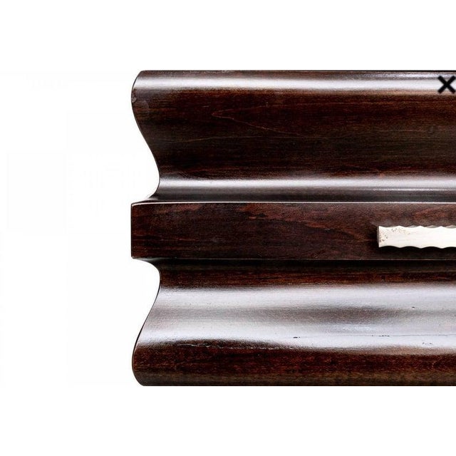 Hickory White Modern Bachelor's Chest of Drawers Chairish