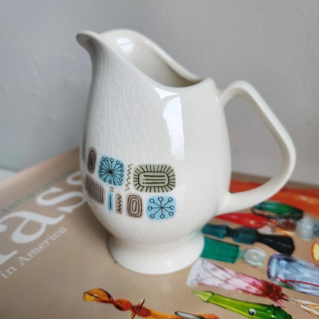 Ceramic Vintage Canonsburg Temporama Creamer For Sale - Image 7 of 9